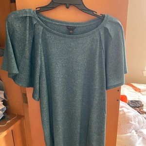 Ann Taylor Flutter Sleeve Top